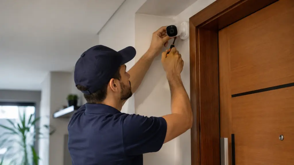 Morador pode instalar câmera na porta do apartamento?
