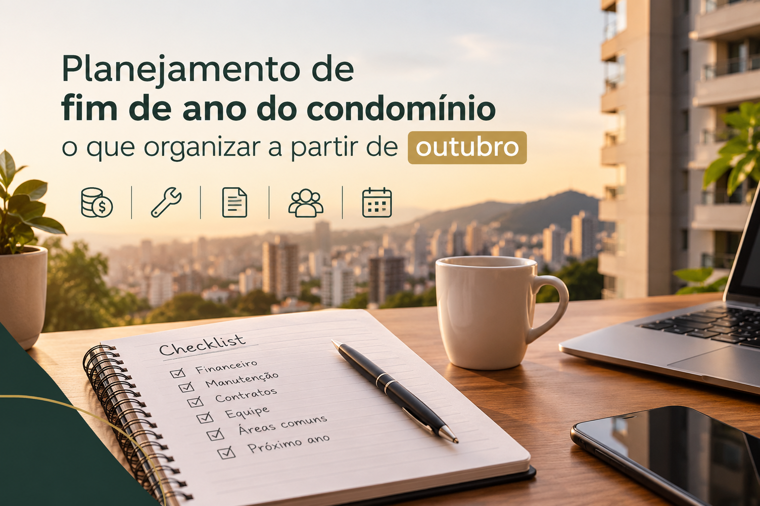 Planejamento de Fim de Ano do Condomínio em BH